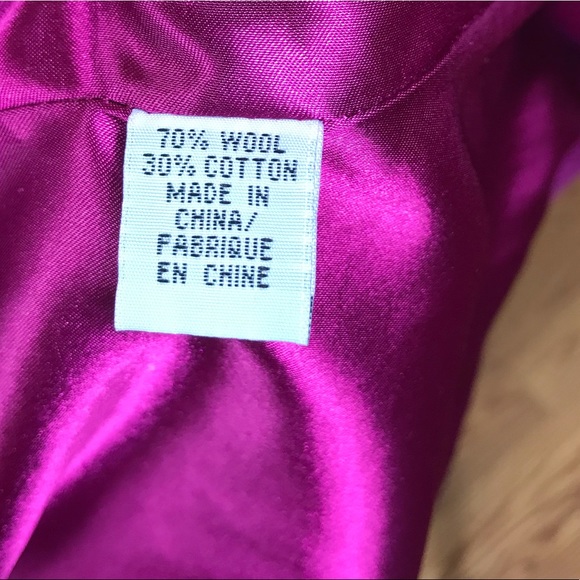 Chloe Elegant Women’s Wool Dress Pink Black - Picture 6 of 6